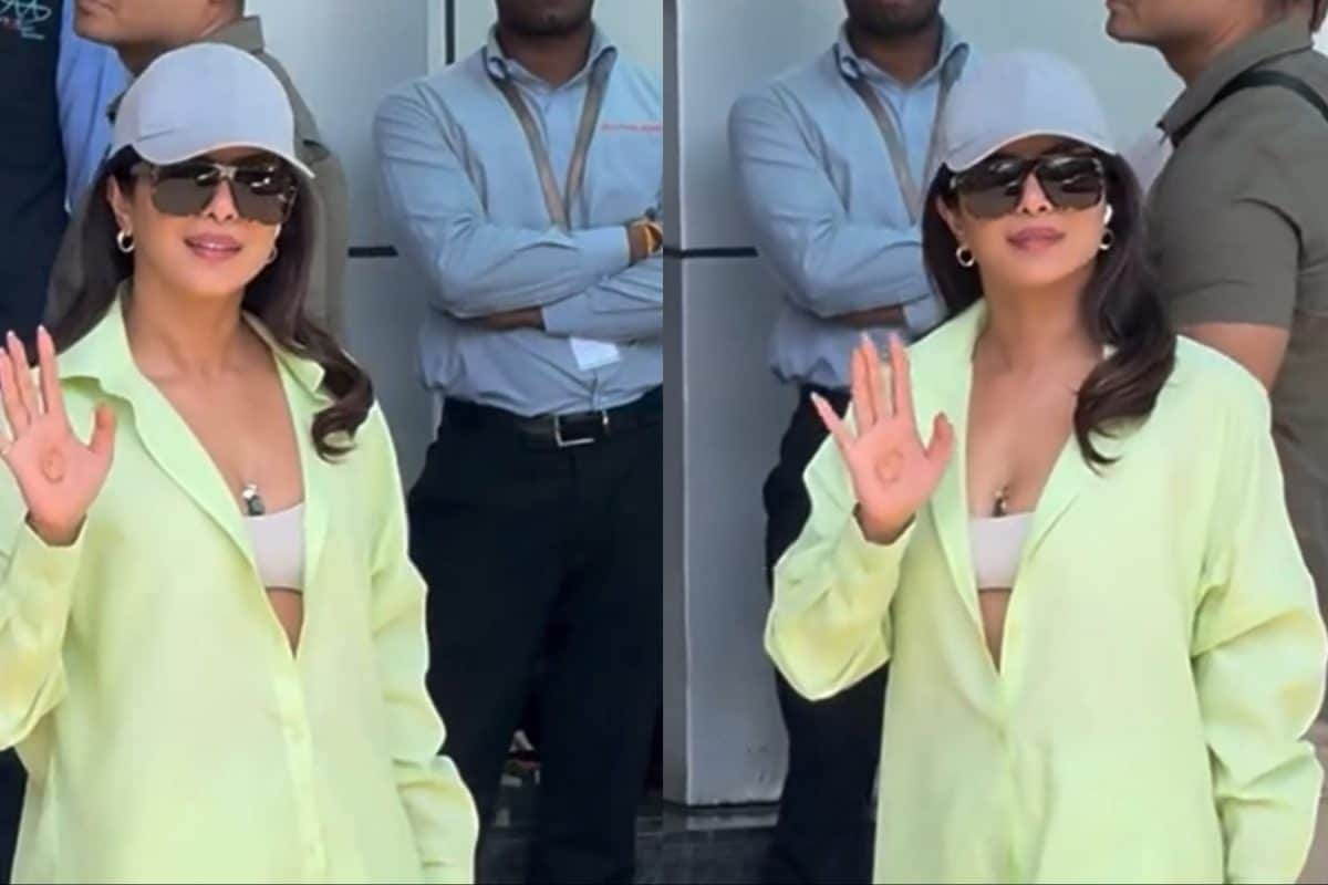 Priyanka Chopra's Oversized Green Co-ord Set With Gucci Loafers Is Your Perfect Spring Outfit