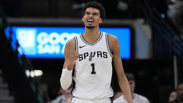  Victor Wembanyama of San Antonio Spurs (AP)