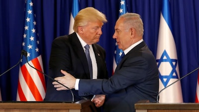  Trump Snaps At Israeli PM For Calling Hamas’ Peace Nod ‘Nonsense’ (Reuters File)