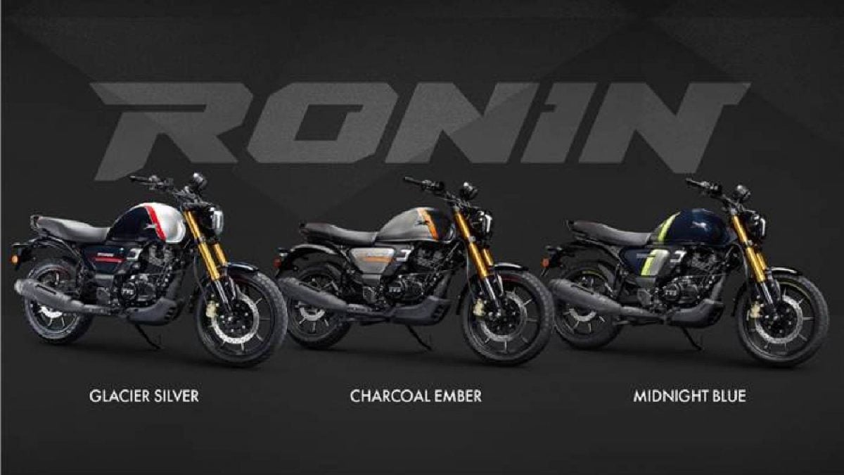 2025 TVS Ronin Gets New Colours and Safety Upgrade, Prices Inside