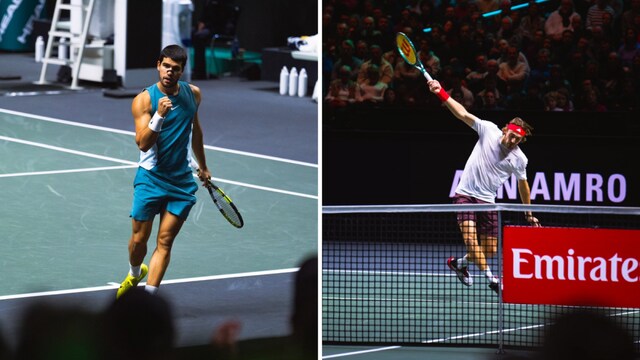 Rotterdam Open Carlos Alcaraz Races Into Semis, Stefanos Tsitsipas