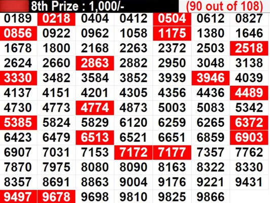 Kerala Christmas New Year Bumper BR-101 Result 2025 Live: Lucky numbers for 8th prize