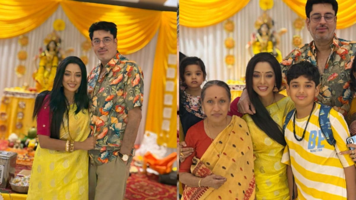 ‘Anupama’ Rupali Ganguly Celebrates Basant Panchami With Family And Friends, Pictures Inside – News18