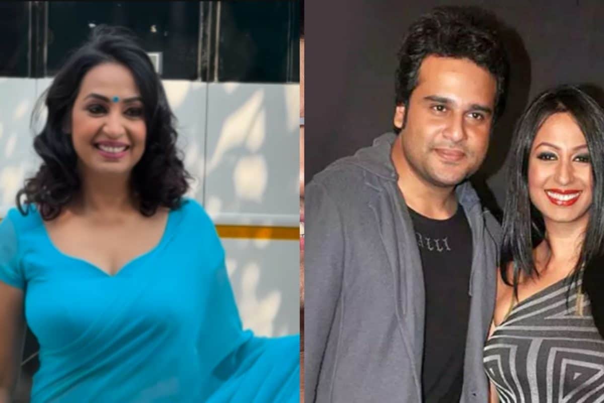 Kashmera Shah Channels Her Inner Sridevi As She Gets Spotted Outside Laughter Chefs 2 Set