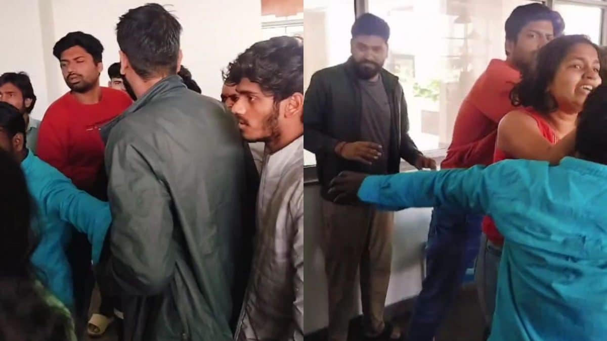 Argument Between SAU Student Groups Over Non-Veg Food At Mess On Mahashivratri, Video Goes Viral