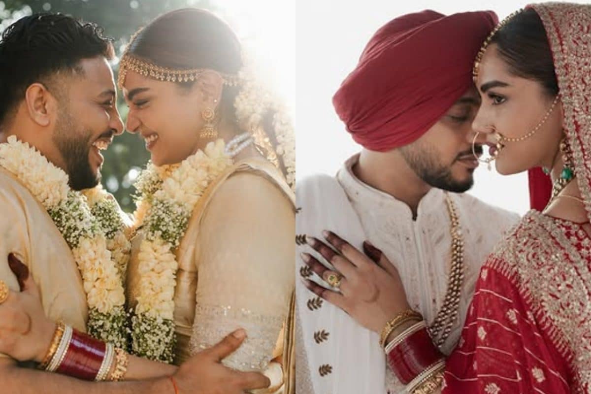 Raftaar, Manraj Jawanda Embrace Their Mallu-Sikh Roots In Lovely Wedding Looks; Rapper Says 'Officially Mr and Mrs Nair'