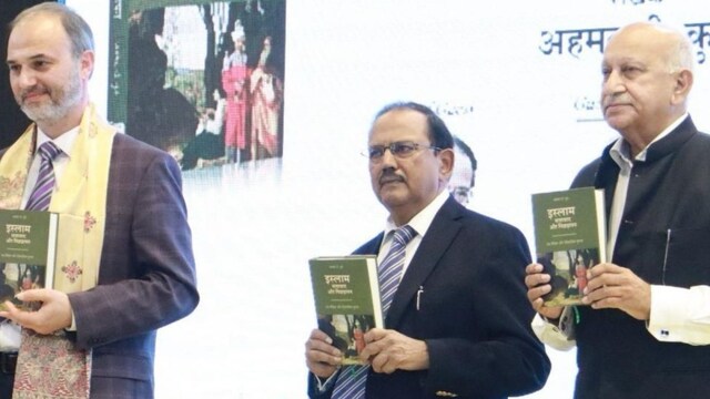 National Security Advisor Ajit Doval during a book launch event | Image/CNN-News18