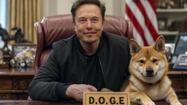 Elon Musk at DOGE office | Image.X