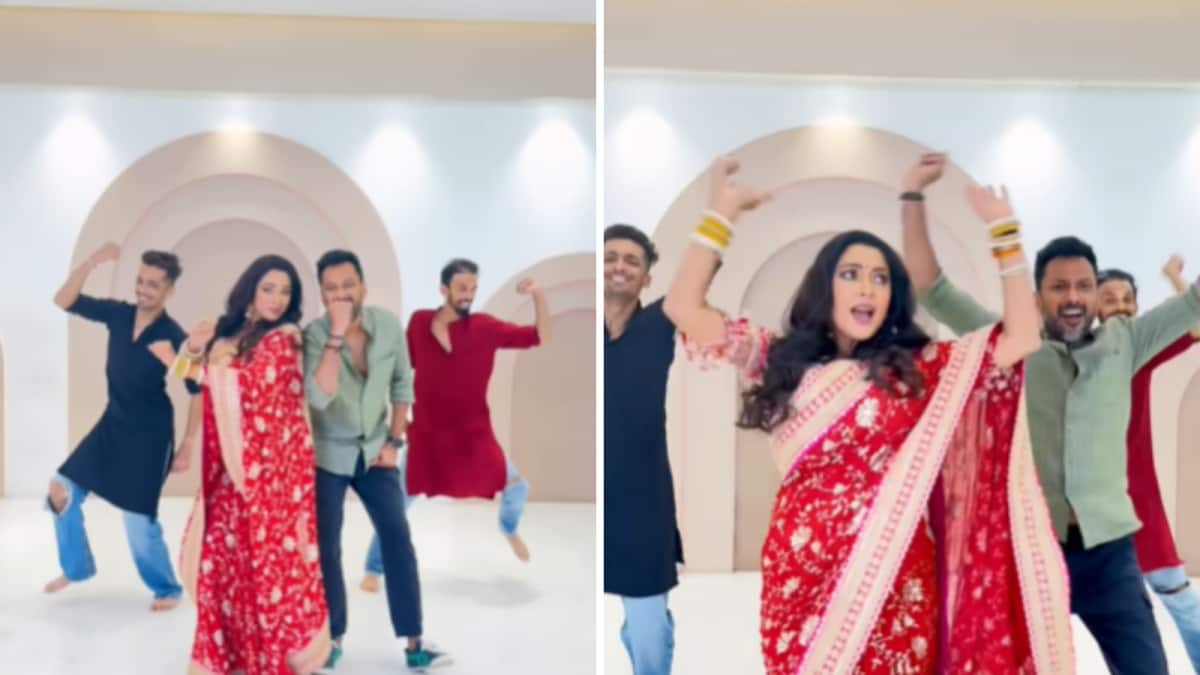 Watch: Rupali Ganguly Can’t Stop Grooving To Mere Husband Ki Biwi’s Hit Number Gori Hai Kalaiyan – News18 Watch: Rupali Ganguly Can’t Stop Grooving To Mere Husband Ki Biwi’s Hit Number Gori Hai Kalaiyan – News18