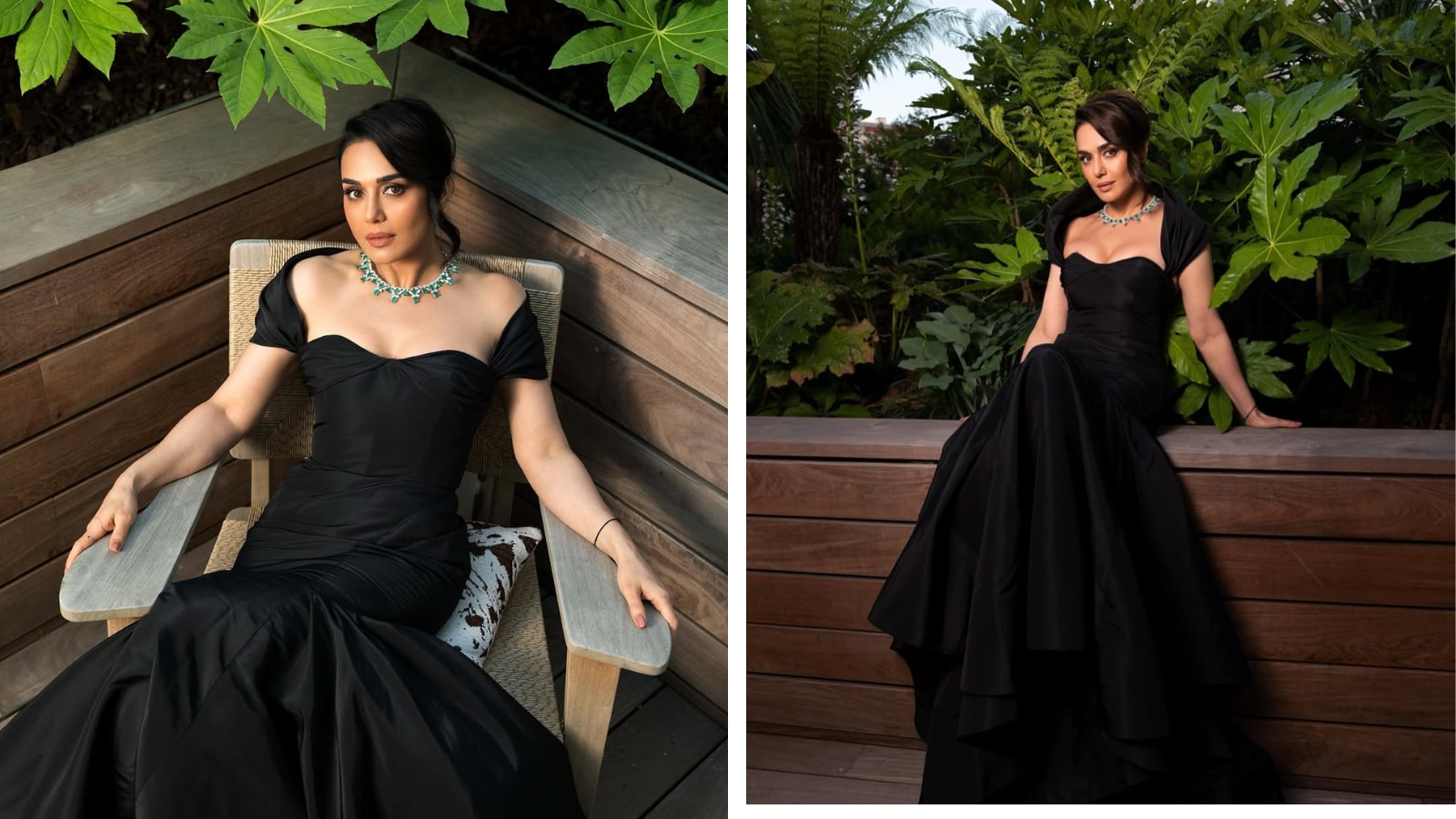 preity zinta in black dress Preity Zinta Black Outfit   Follow & Read the caption for copy,  Prompts, ., ., ., Take a screenshot of any prompt from the reelgo to  your gallery Open the imagedouble tap & copy in just