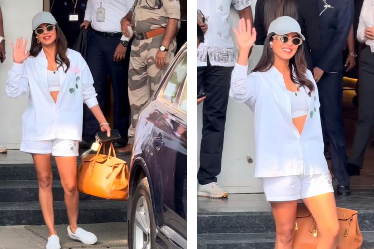 Priyanka Chopra Lands in Style: Serving ‘Jet, Set, Chic’ in All-White Airport Look!