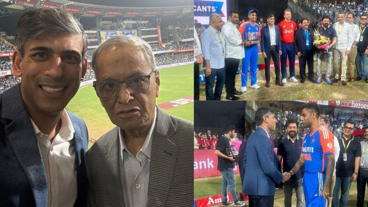 ‘Honour To Meet SKY, Buttler And A Pleasure To Watch Cricket With My Father-In-Law’: Rishi Sunak Expresses Delight Over Wankhede Appearance – News18