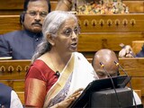 This was Nirmala Sitharaman’s with consecutive Budget. (PTI)