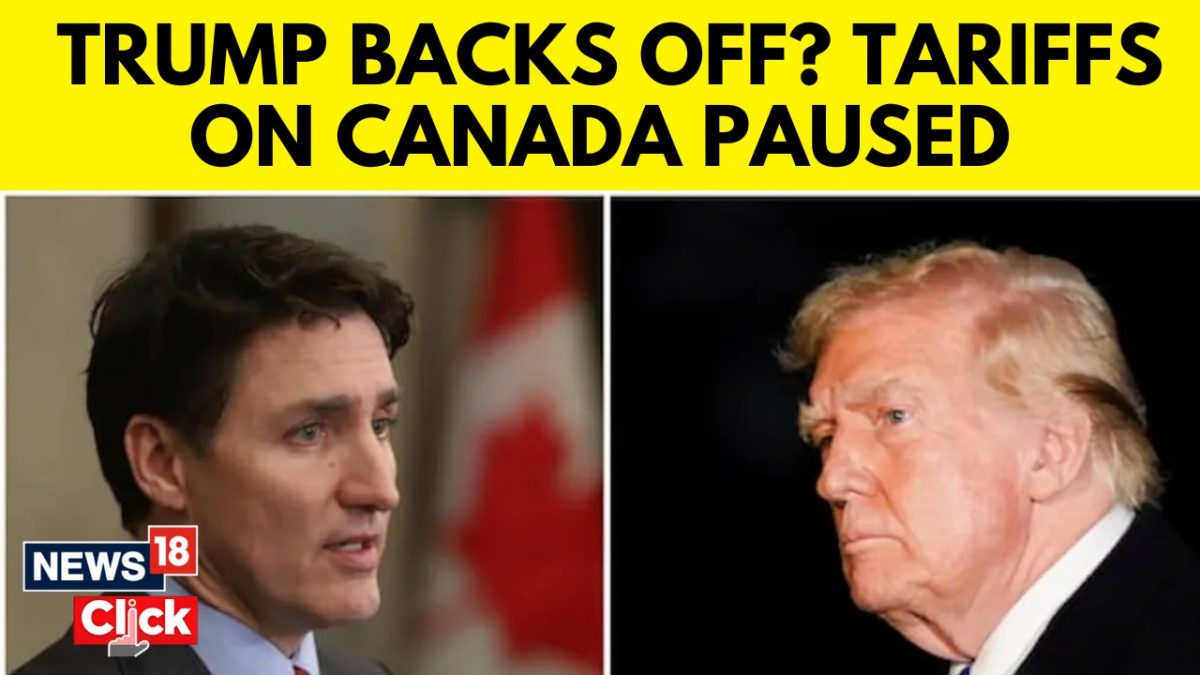 Trump Agreed To 30-Day Pause In Tariffs On Canada And Mexico - News18