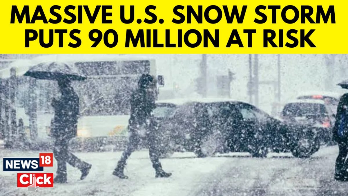 Powerful Winterstorm Puts 90 Million People At Risk In The US - News18