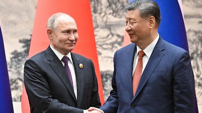 Russia's President Vladimir Putin and China's President Xi Jinping