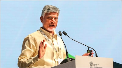Andhra Pradesh chief minister N Chandrababu Naidu has declared assets worth ₹931 crore. (File image/PTI)