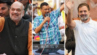 BJP, AAP and Congress held roadshows and rallies in Delhi on the last day of campaigning in the Assembly Elections. BJP, AAP and Congress held roadshows and rallies in Delhi on the last day of campaigning in the Assembly Elections.