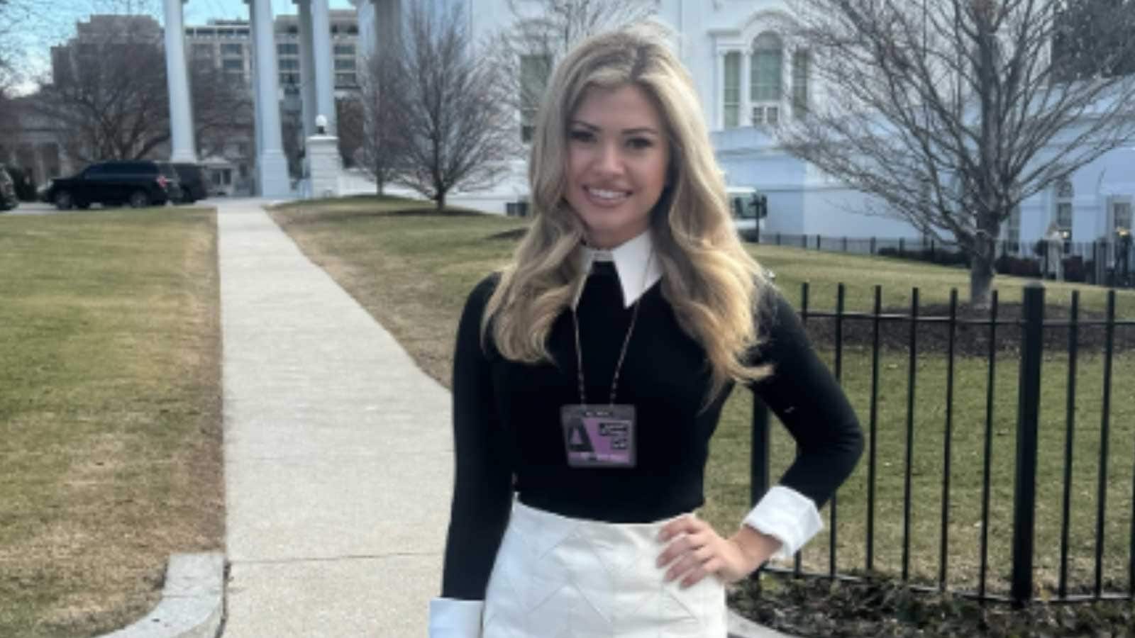 natalie winters short dress This Isn't High School: Controversial White House Correspondent Slammed Over Improper Outfits