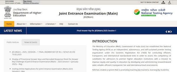 JEE Main 2025 Result Highlights Declared! Steps To Check Scorecards