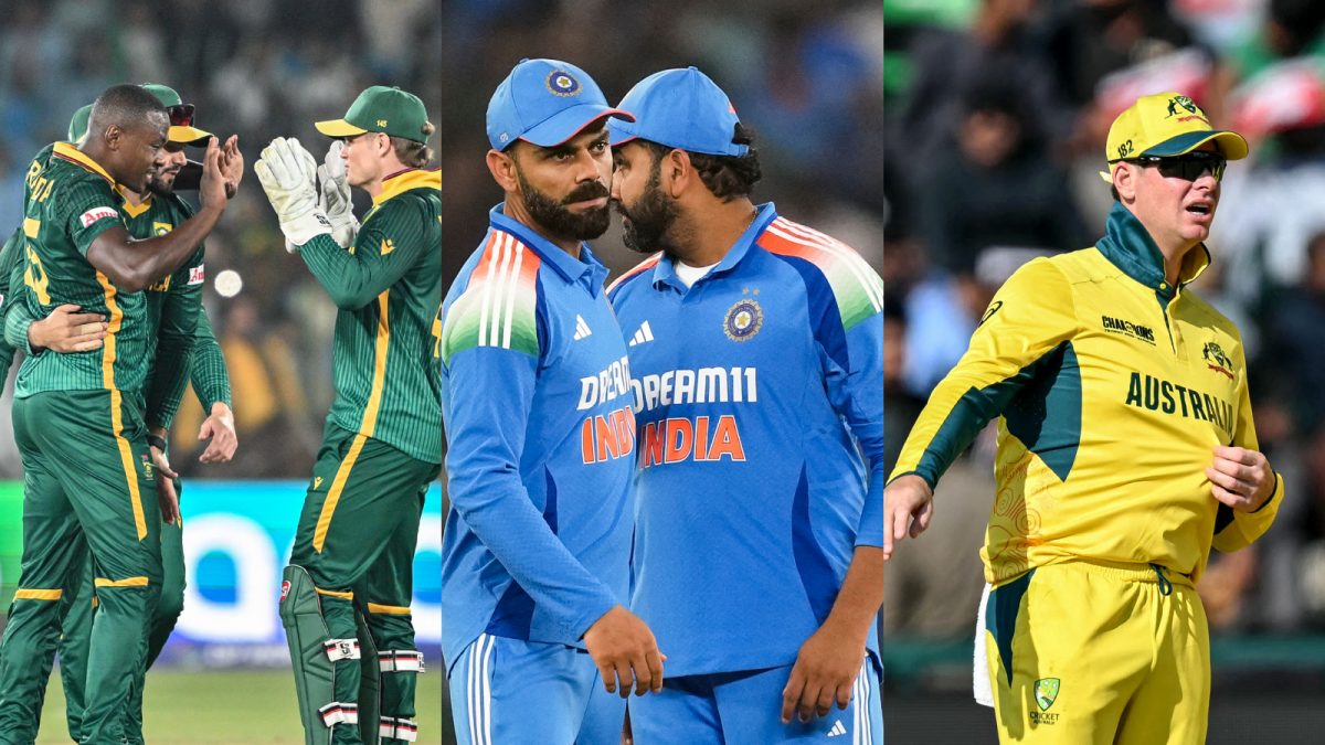 India’s potential Champions Trophy 2025 semifinal opponents revealed; possible scenarios