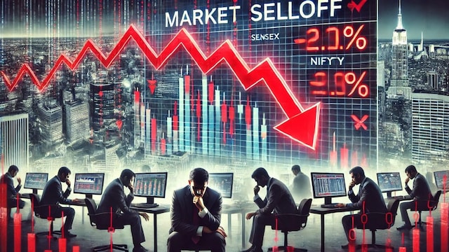 Why Did The Share Market Fall Today? Key Reasons Behind The 1,414 Point ...