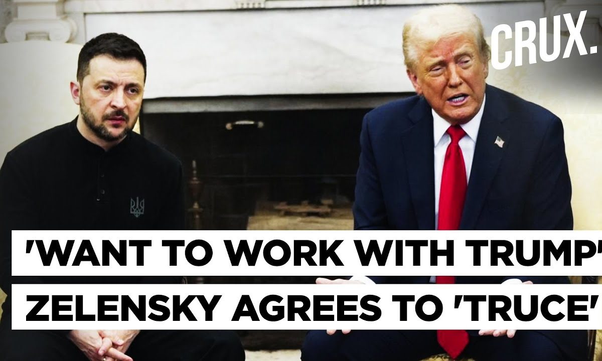 Zelensky 'Regrets' Clash With Trump, Offers 'Truce In Sea and Sky' After US Halts Arms To Ukraine