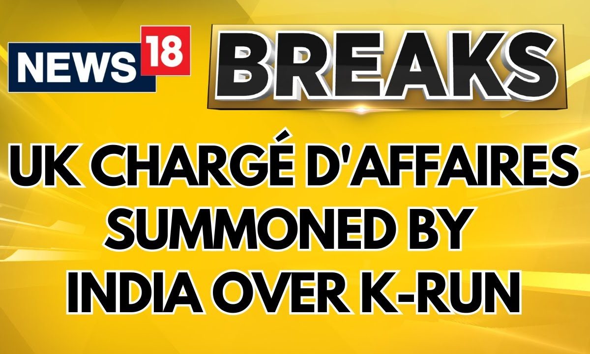 UK Chargé D'affaires Summoned By India Over K-Run | Khalistani Extremists Try To Attack India's EAM