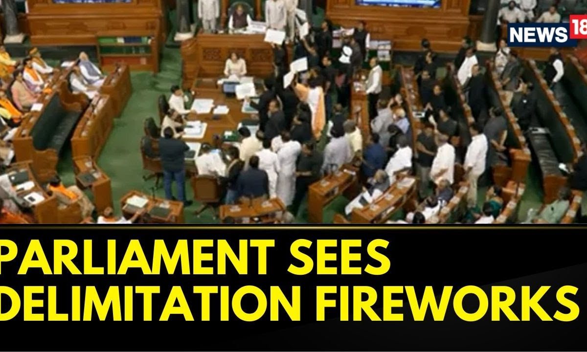 Delimitation Debate In Parliament, DMK MP Hits Back At Centre Says 'We Will Not Beg' | News18