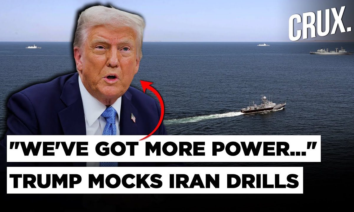 Russia, China And Iran Deploy Warships In Gulf Of Oman, Trump Says US "Stronger Than All of Them"