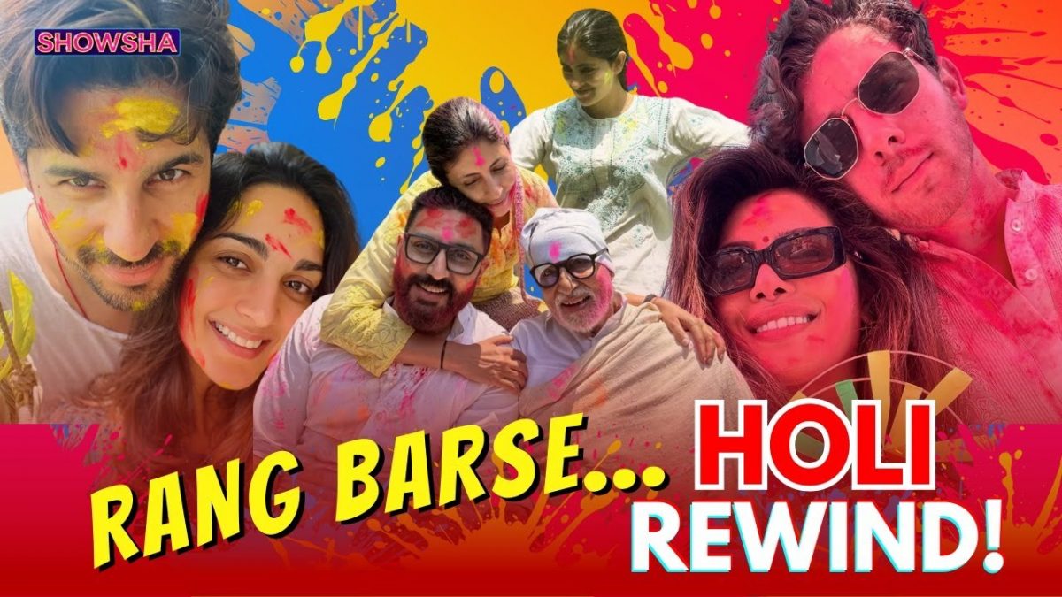 Priyanka Chopra, Amitabh Bachchan, Kiara Advani, Alia Bhatt, Ranbir Kapoor Play Holi | Throwback Priyanka Chopra, Amitabh Bachchan, Kiara Advani, Alia Bhatt, Ranbir Kapoor Play Holi | Throwback