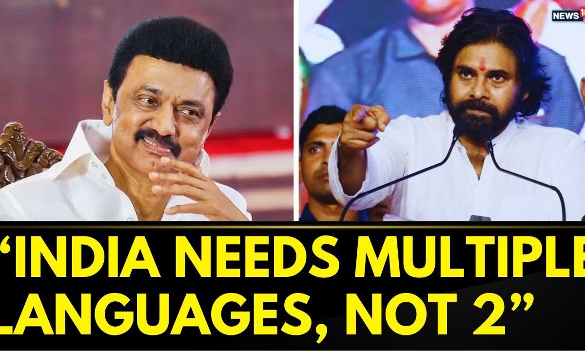 Pawan Kalyan vs CM Stalin: 'India Needs Multiple Languages, Not Just 2' | National Education Policy