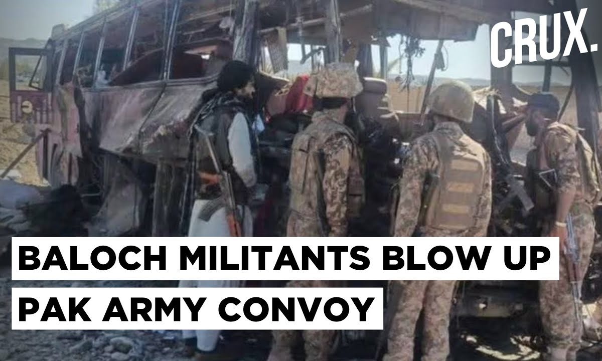 After Pak Train Siege, Baloch Militants Claim to Have Killed "90 Soldiers" in Attack on Army Convoy