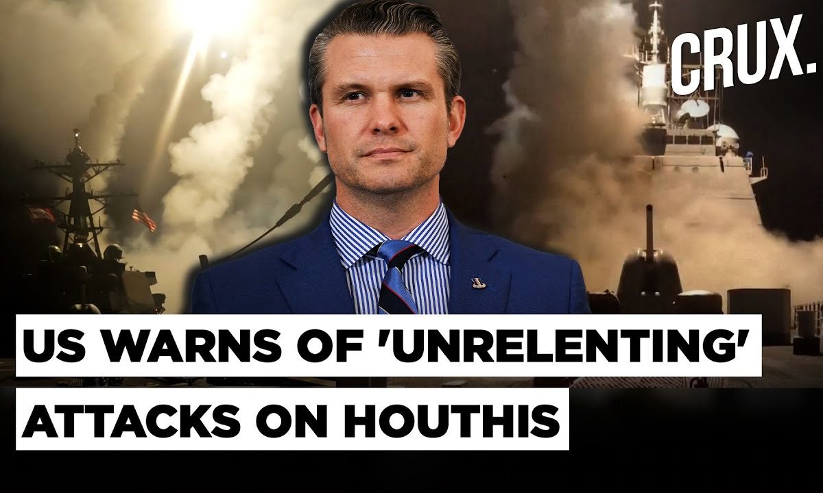 "This Will Continue Until..." Hegseth Says US Won't Spare The Houthis Till They Stop Red Sea Attacks