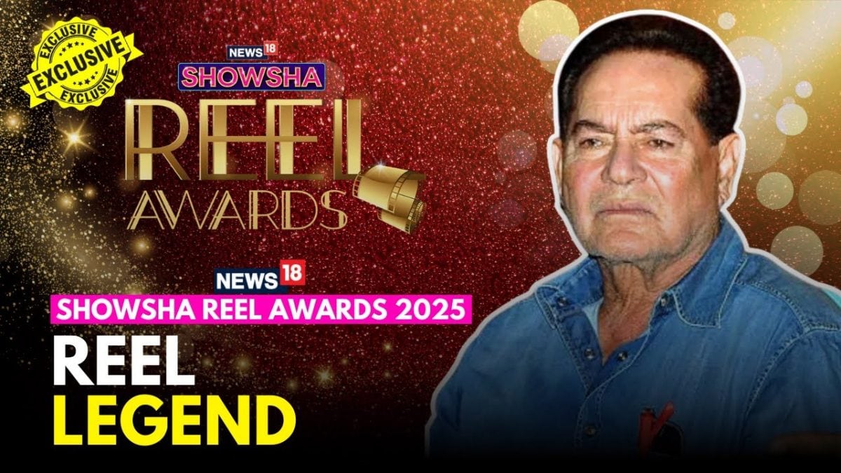 Salim Khan Honoured With Reel Legend Award At Showsha Reel Awards 2025 | WATCH