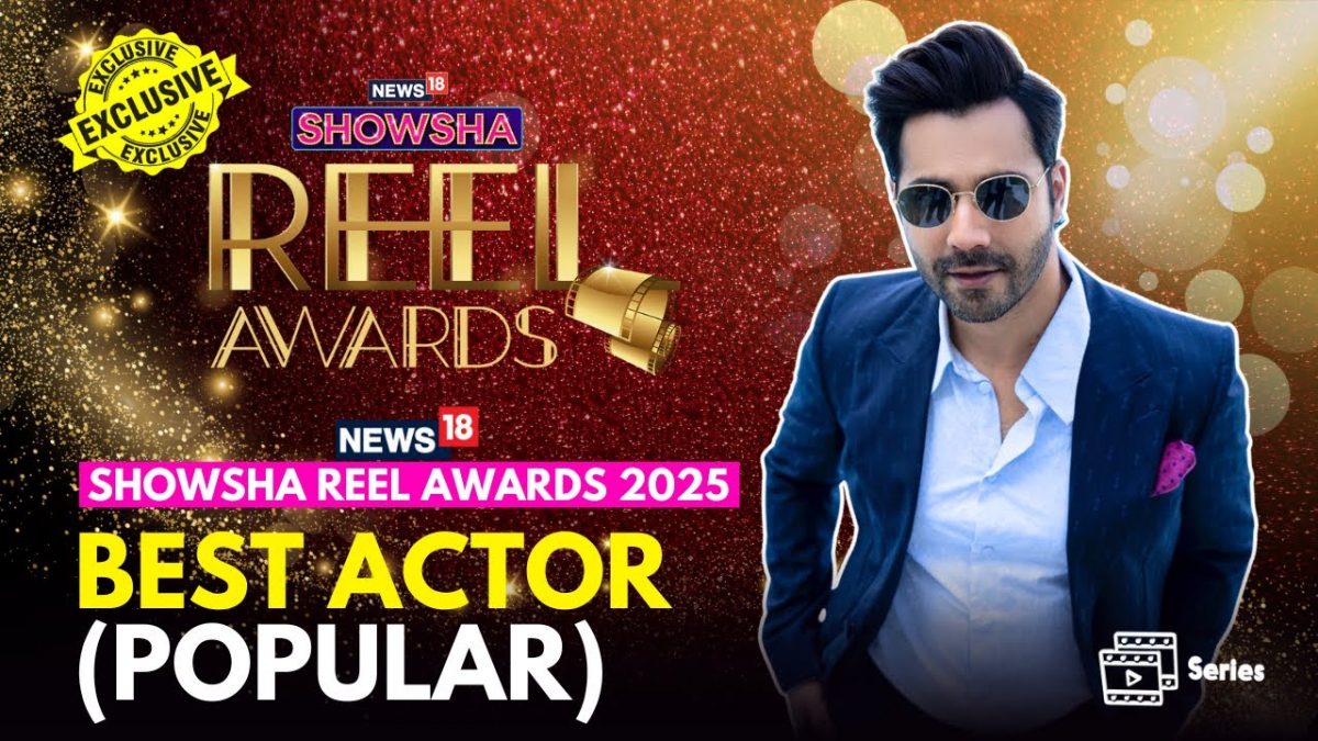 Varun Dhawan Wins Best Actor (Popular Choice) For 'Citadel: Honey Bunny' At Showsha Reel Awards 2025 Varun Dhawan Wins Best Actor (Popular Choice) For 'Citadel: Honey Bunny' At Showsha Reel Awards 2025