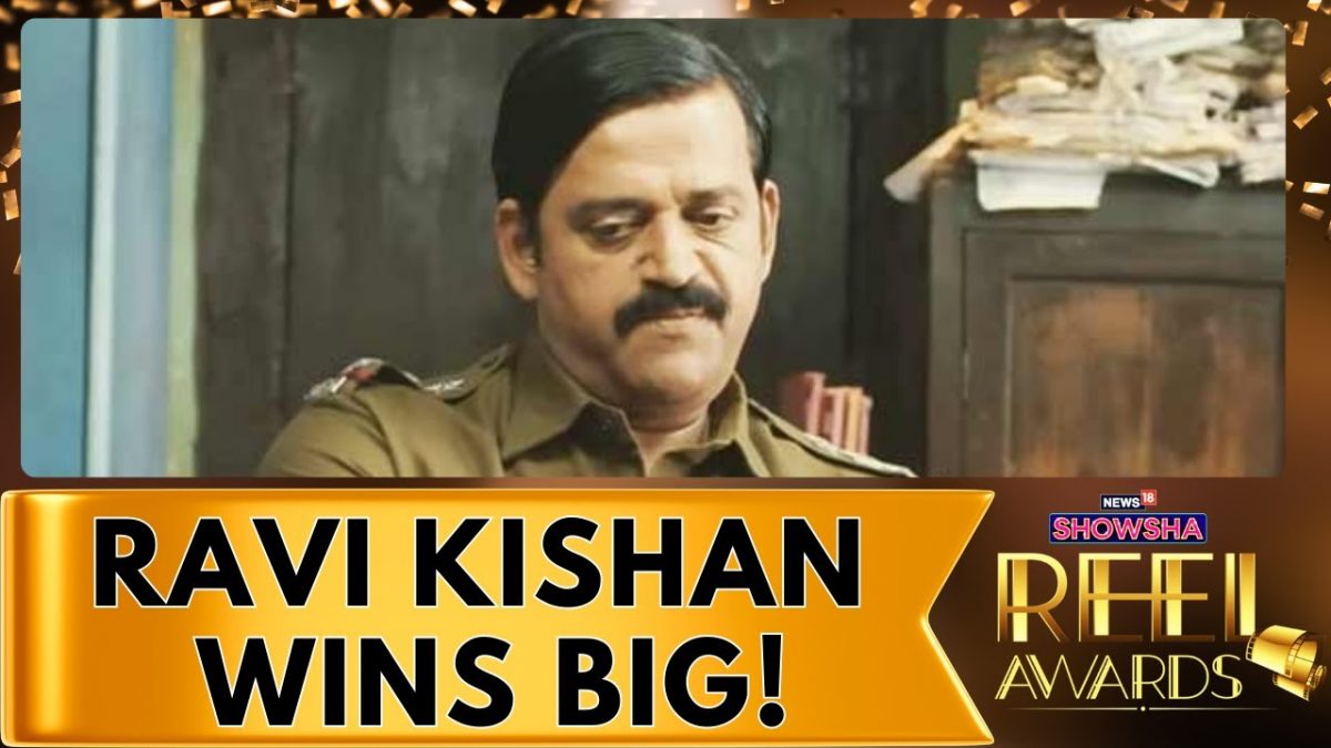 Ravi Kishan Wins Best Supporting Actor for Laapataa Ladies at #ShowshaReelAwards 2025 | News18
