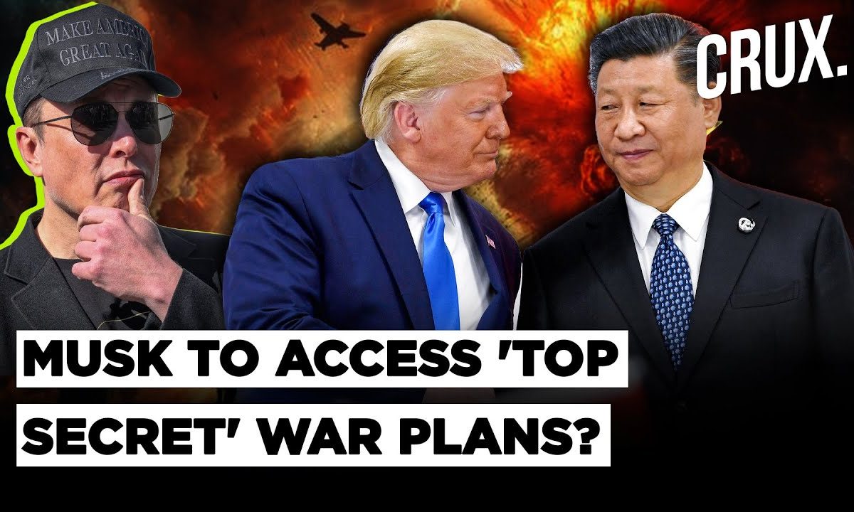 Elon Musk Visits Pentagon, Furious President Trump Blasts "Fake News" On China War Plan Briefing