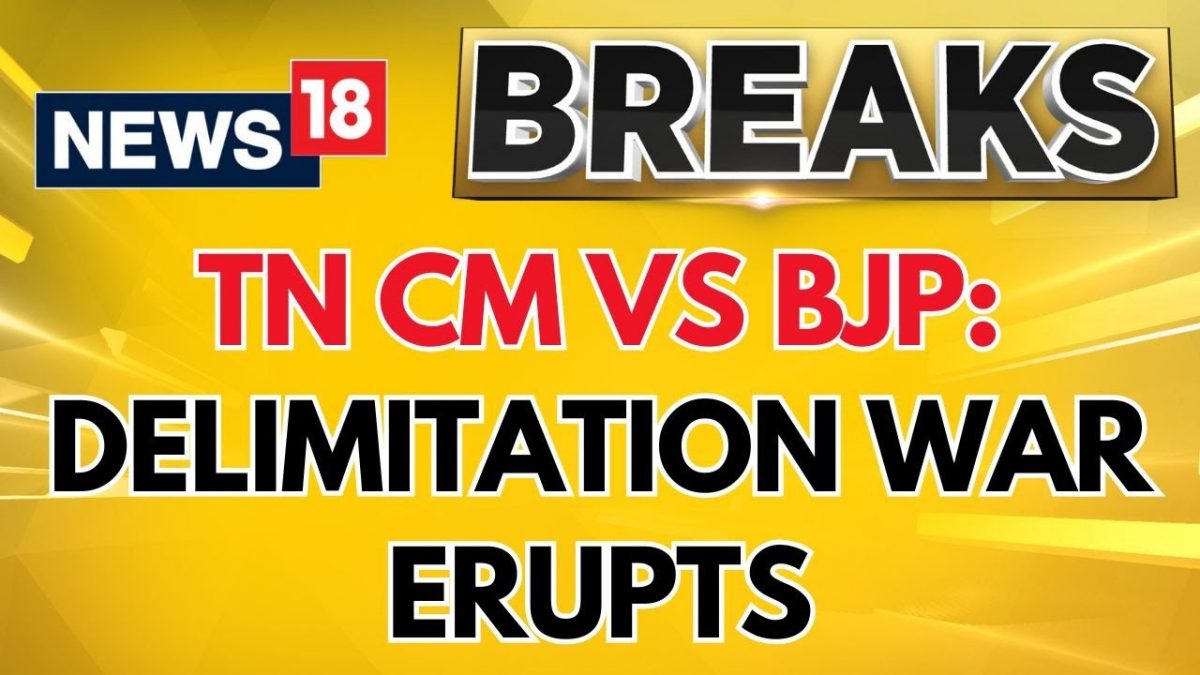 Delimitation In India | Tamil Nadu CM Leads Rebellion Against ...