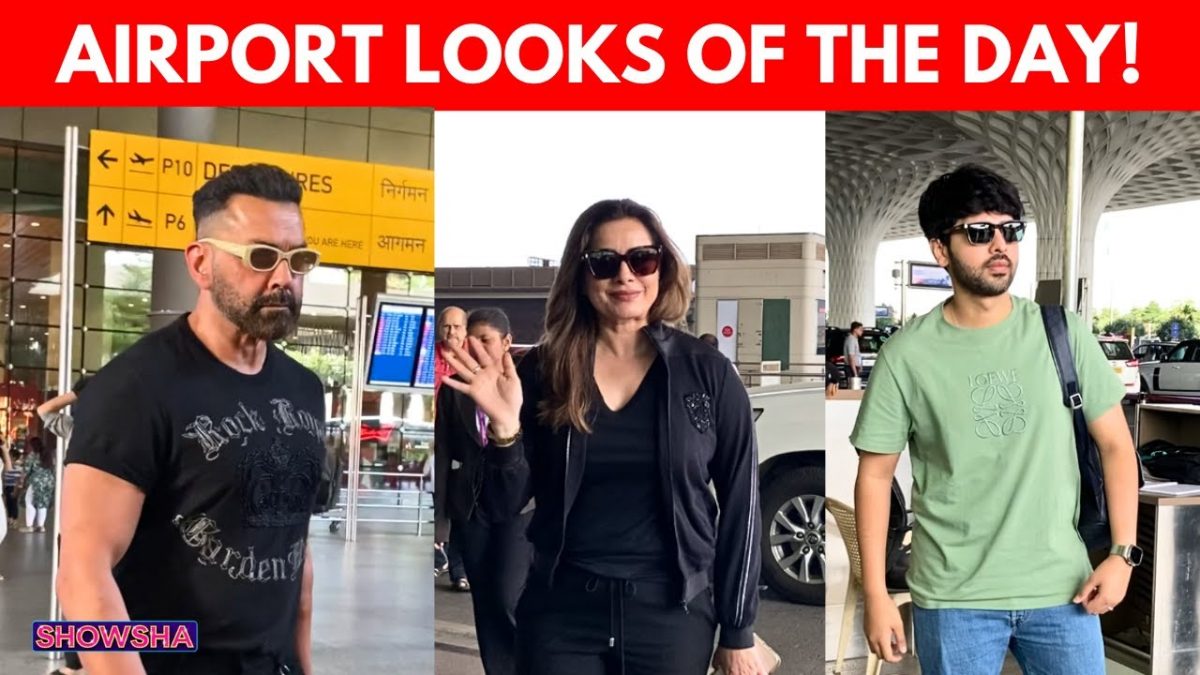 Bobby Deol, Neelam Kothari &amp; Armaan Malik Are Swag Personified As They Get Clicked I WATCH