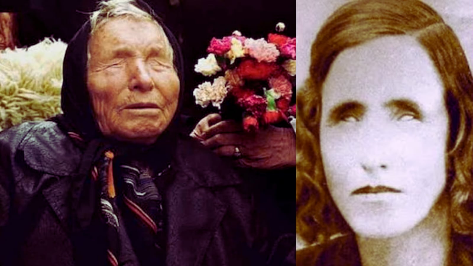 Gizemli semboller ve geleceği görmeyi simgeleyen mistik bir görsel