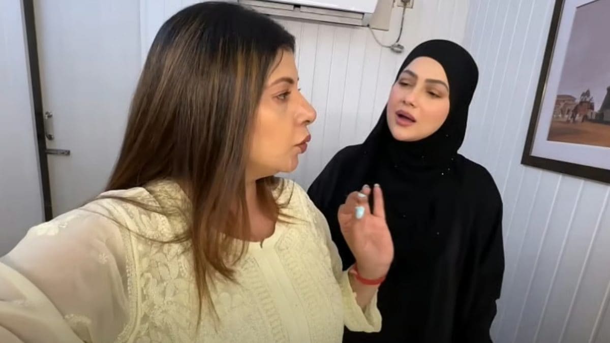 Sana Khan Faces Backlash For ‘Forcing’ Sambhavna Seth To Wear Burqa | Watch Sana Khan Faces Backlash For ‘Forcing’ Sambhavna Seth To Wear Burqa | Watch
