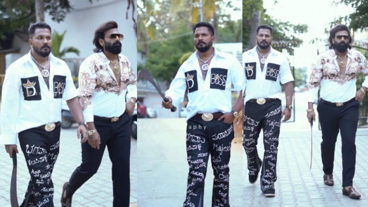 Bigg Boss Kannada Stars Rajat Kishan, Vinay Gowda Booked For Posing With Weapon | Watch Video Bigg Boss Kannada Stars Rajat Kishan, Vinay Gowda Booked For Posing With Weapon | Watch Video