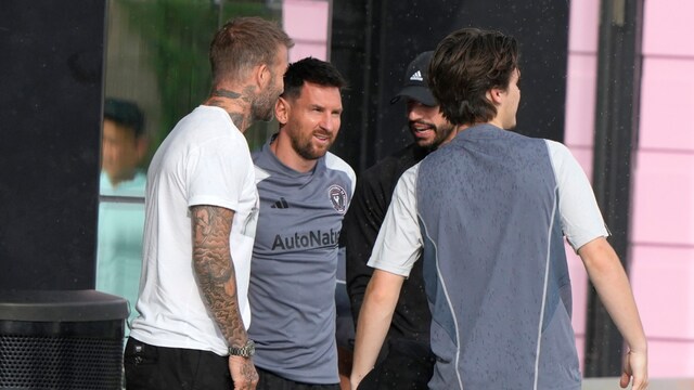 David Beckham Reveals Lionel Messi And Co Urge Him To Train With Inter ...