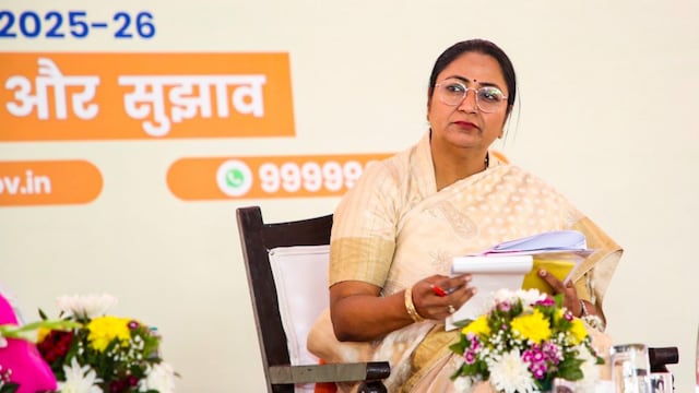 Delhi Chief Minister Rekha Gupta. (PTI file photo)