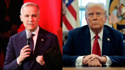 Canada's Mark Carney and US President Donald Trump  (File Image/AP)