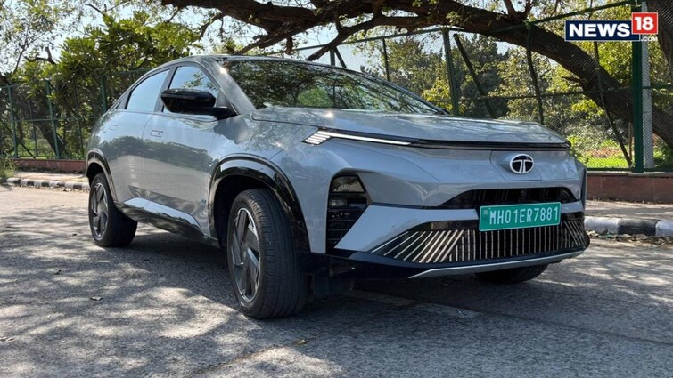 Tata Curvv Electric in Pics: See Design, Road Presence, Features, Interior and More