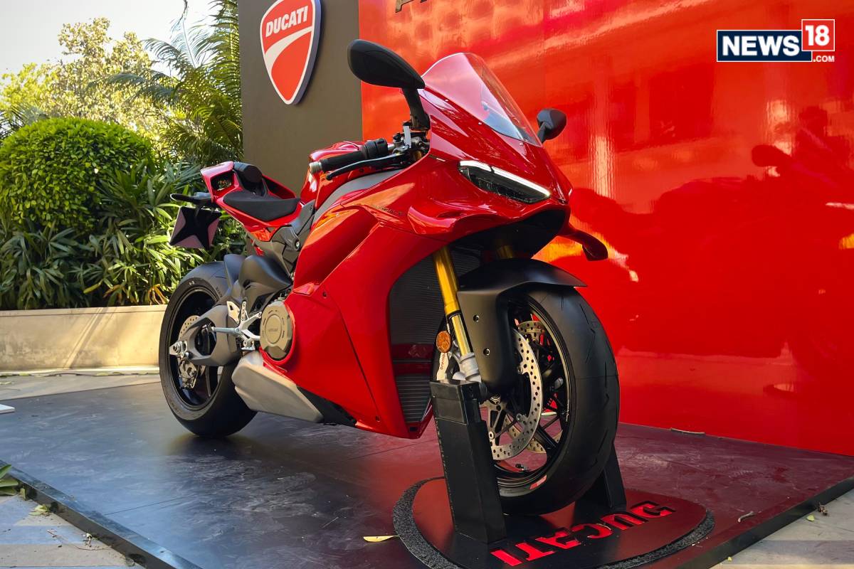 2025 Ducati Panigale V4. (Photo: Shahrukh Shah/ News18)