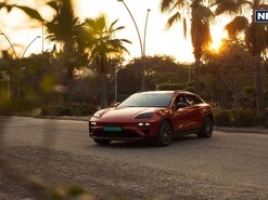 Porsche Macan Turbo EV: (Photo: Shahrukh Shah/ News18) Porsche Macan Turbo EV: (Photo: Shahrukh Shah/ News18)