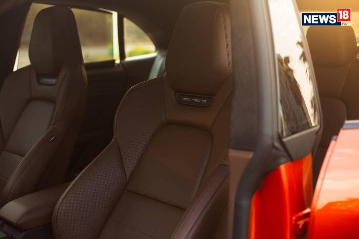 Porsche Macan Turbo EV: (Photo: Shahrukh Shah/ News18) Porsche Macan Turbo EV: (Photo: Shahrukh Shah/ News18)